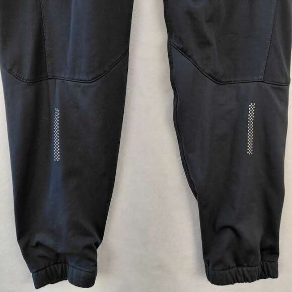Nike Running Club Joggers Sweatpants Men Small Black Ankle Zip Pocket Reflective - Picture 5 of 15